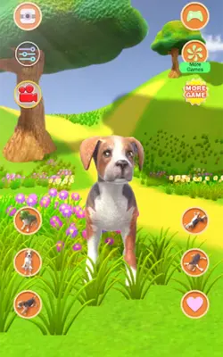 Talking Dog Crazy android App screenshot 2